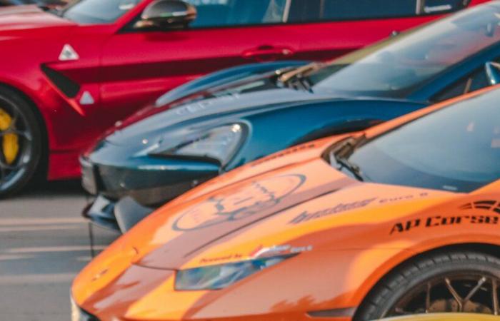 Today you will be able to see 100 supercars on the waterfront of Riga, including 5 million ‘Bugatti’