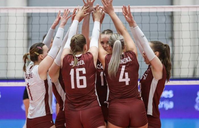 Candidates for the Latvian women’s volleyball team have been named