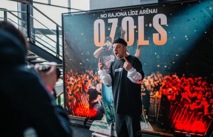 Ozols is immortalized in a concert film with a story from a hooligan to a hip-hop “fater”