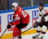 The Latvian hockey team suffers an unconditional loss to the Swiss in the test match