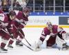 Latvian U18 hockey players meet Slovaks in the second match of the WC