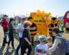 Families with children with special needs meet at the “May Bee” event