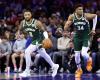 NBA playoffs: Bucks’ Giannis Antetokounmpo, Damian Lillard uncertain to return for Game 6 vs. Pacer