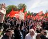In Russia, the word “peace” has disappeared from May 1 slogans