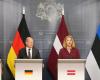 The German chancellor affirms his firm support for strengthening Baltic security