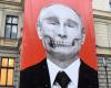 In Narva, there will again be a poster directed against Russia with the inscription “Putin